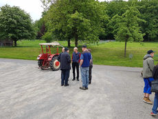 Arbeiten auf dem Hasunger Berg (Foto: Ilona Schmand)